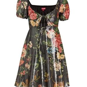 STAUD Camilla Floral Mini Dress - Size 8